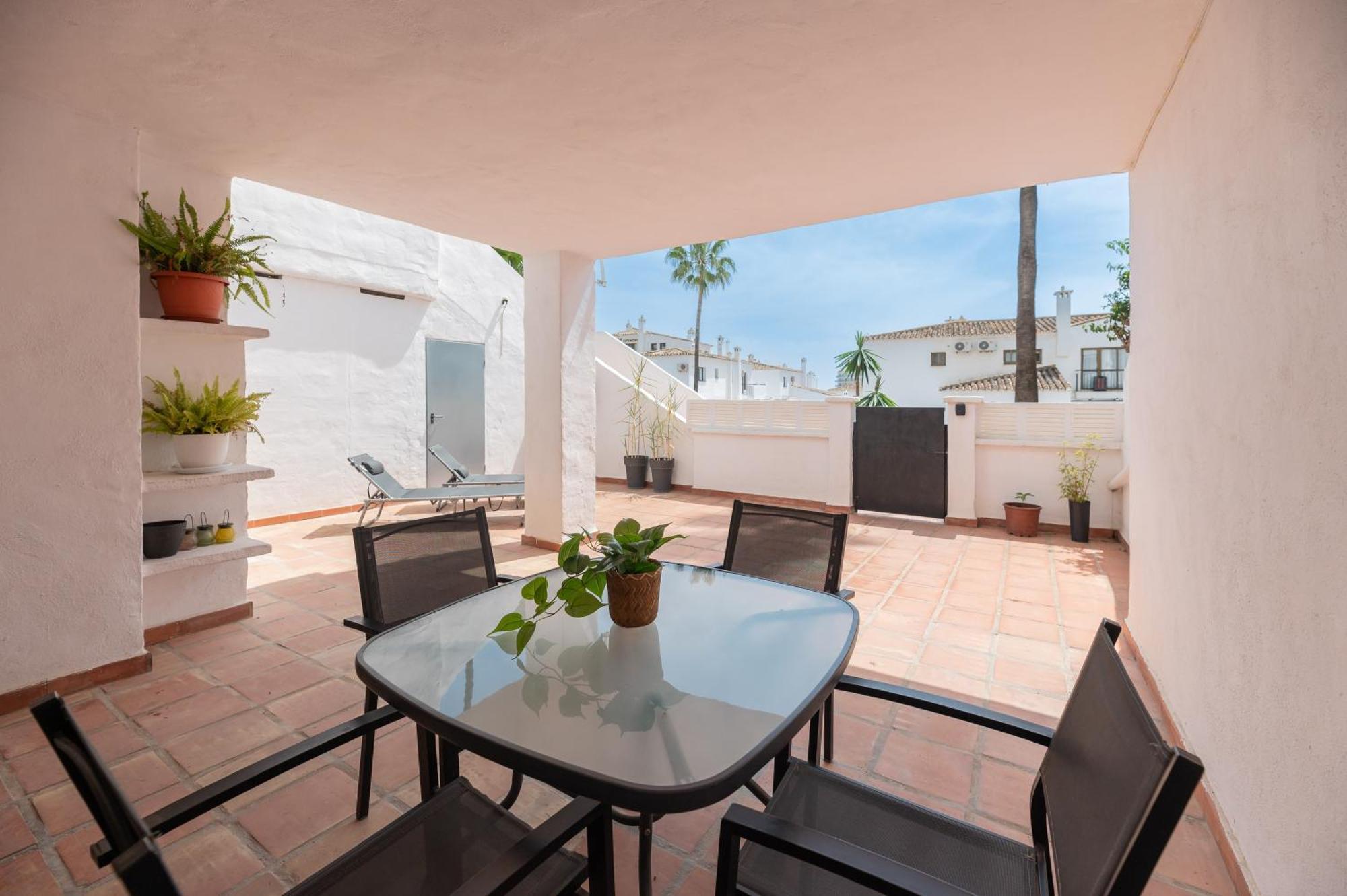 apartamento con amplio porche y bbq Benalmádena Exterior foto